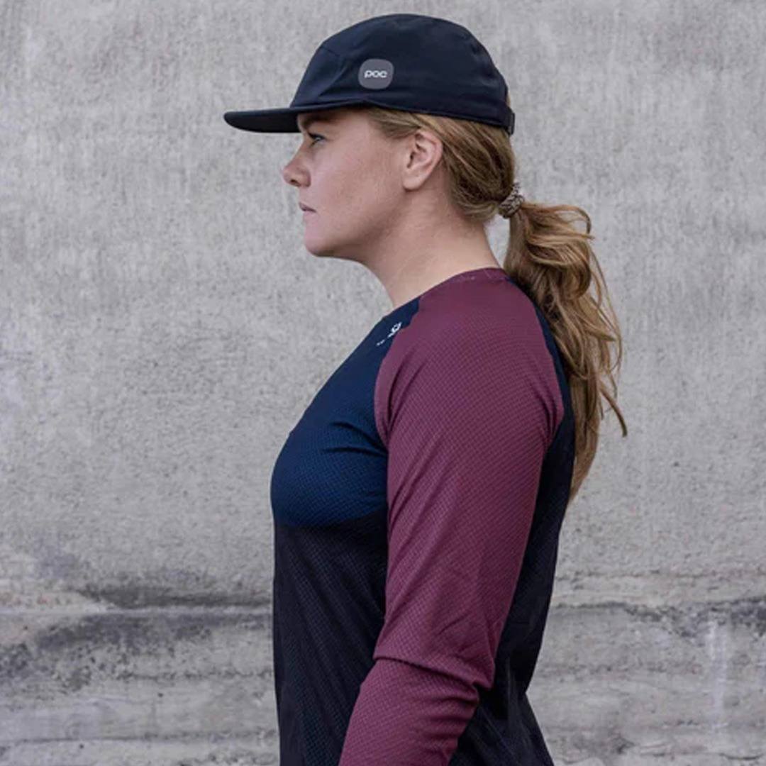 W´s MTB Pure 3/4 Jersey - POC Propylene Red/Turmaline Navy/Uranium Black