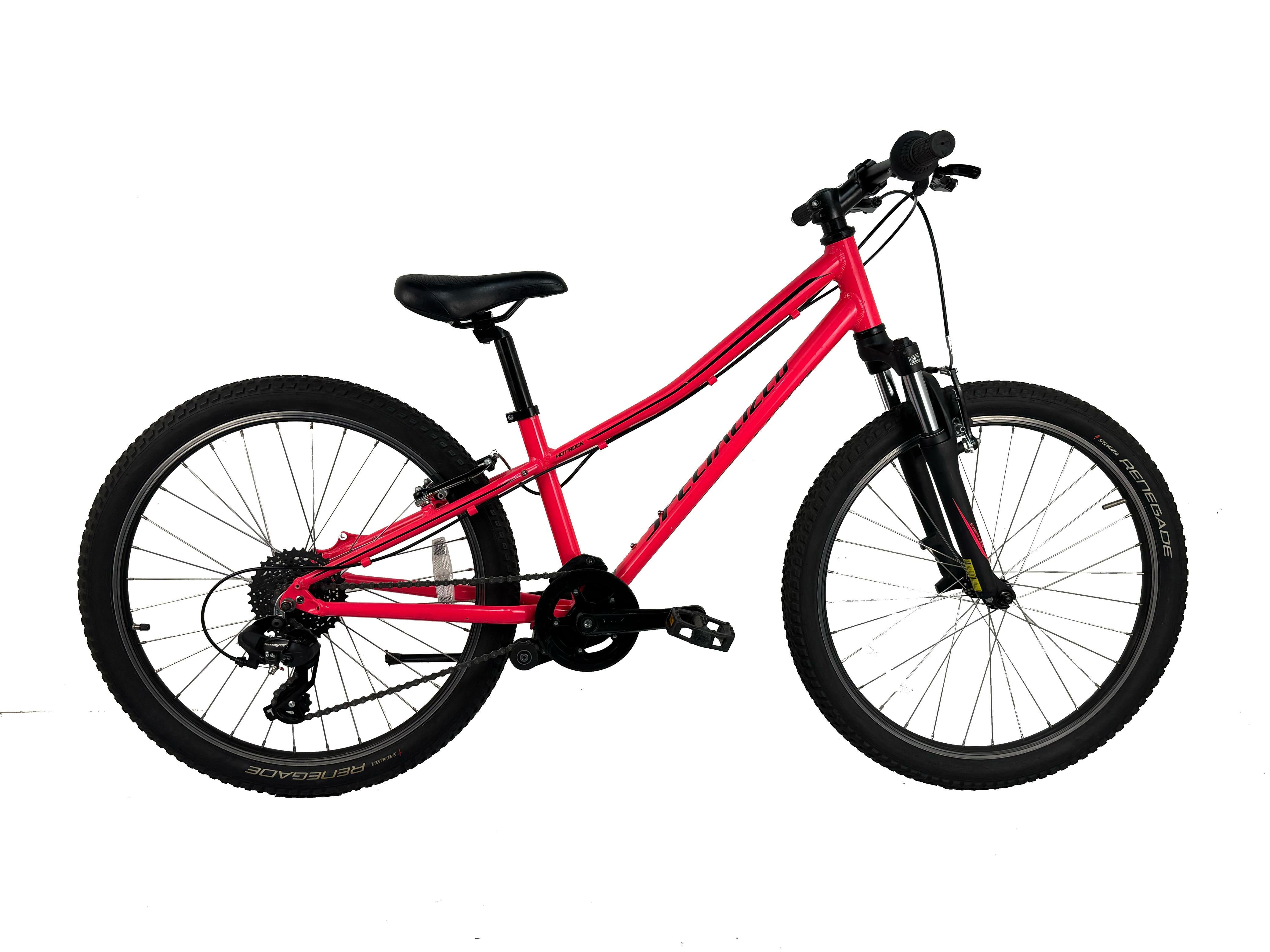 Purple Pink Specialized Girl's Hotrock 24 Specialized Hotrock 24