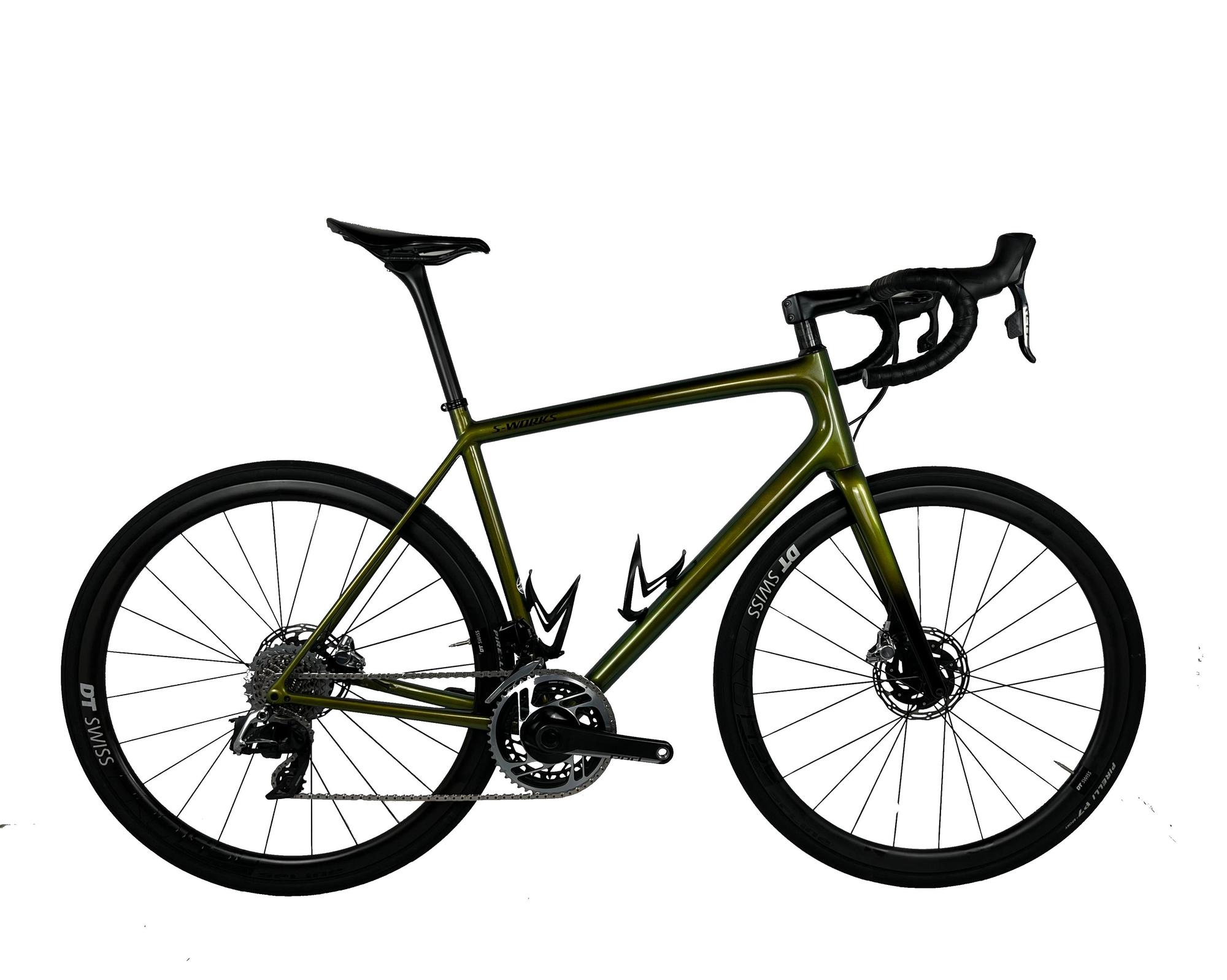 S-Works  Aethos Snake Eye Green SRAM Red eTap AXS 2022