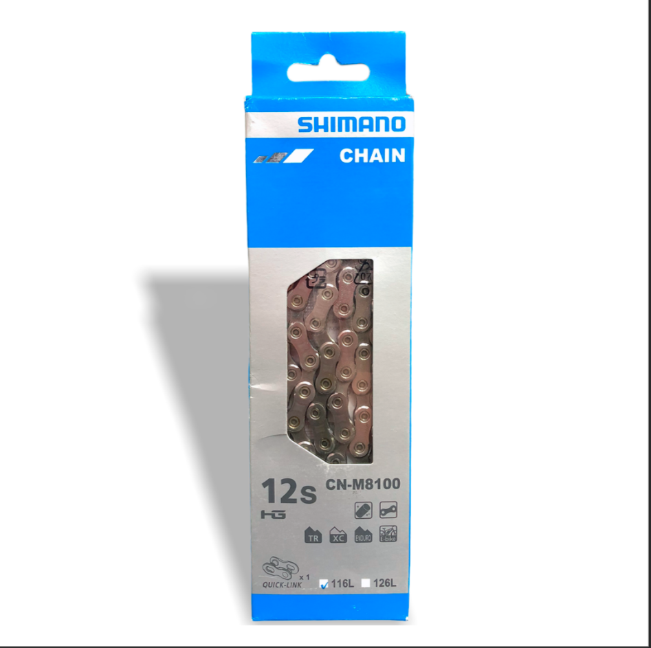 Cadena Shimano M8100 12v.