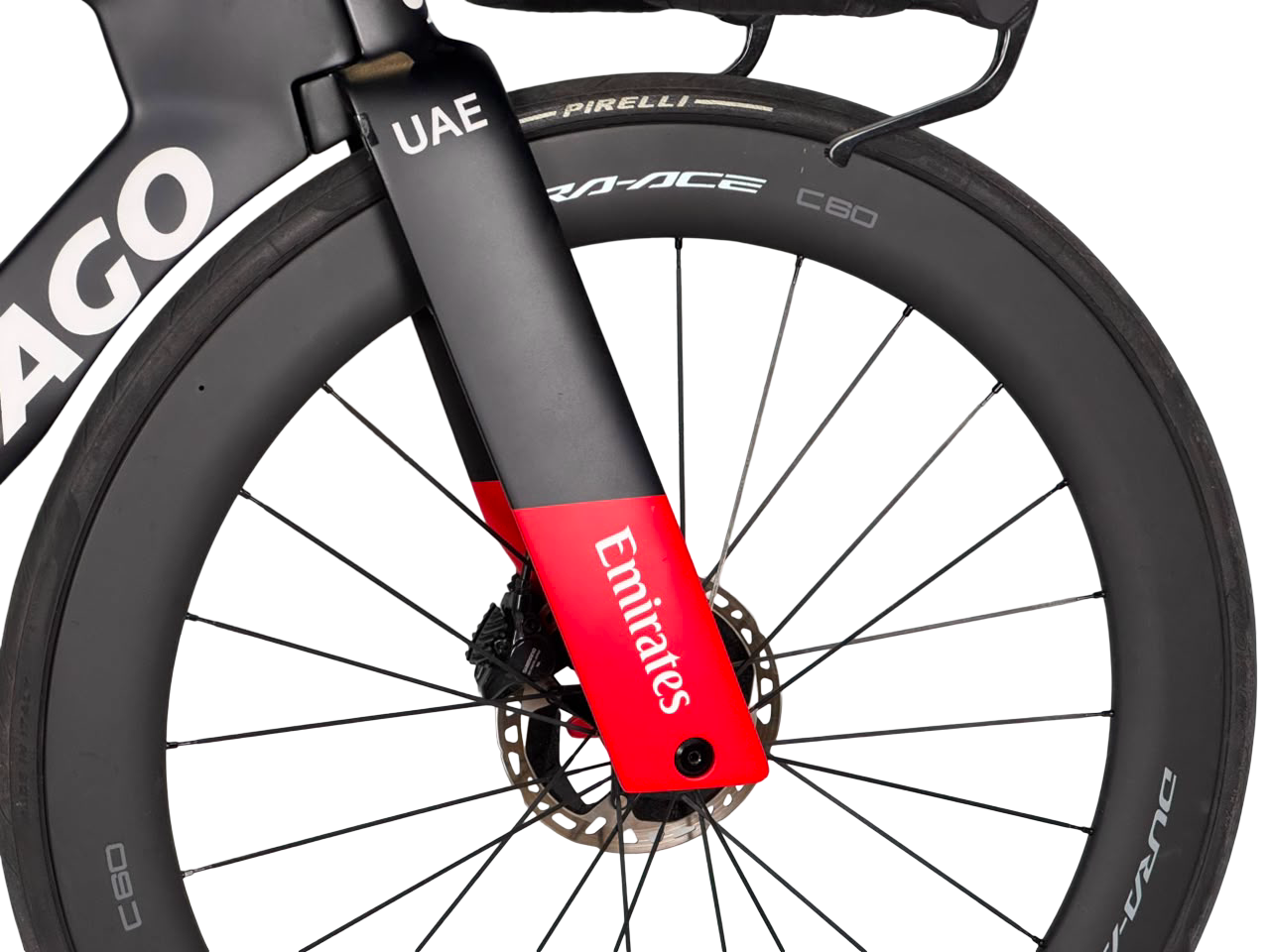 Colnago TT1 UAE Emirates 2024 Talla S